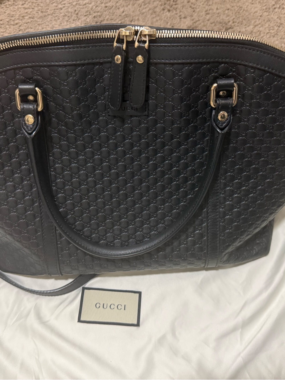 Gucci Micro Guccissima Tote and Crossbody - Picture 3 of 15